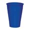 Party Central Disposable Tapered Drinking Tumbler Cups - 12 oz. - Cobalt Blue - Club Pack of 240